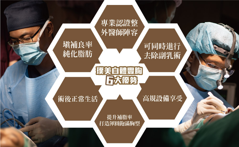 自體脂肪優勢圖