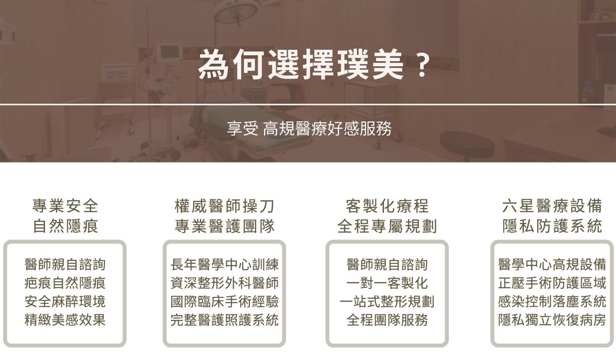 璞美結構式隆鼻手術優勢